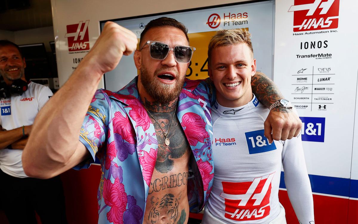 Mick Schumacher a Conor McGregor