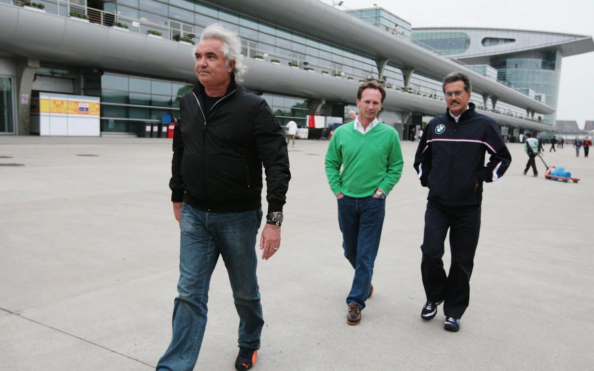 Flavio Briatore a Christian Horner