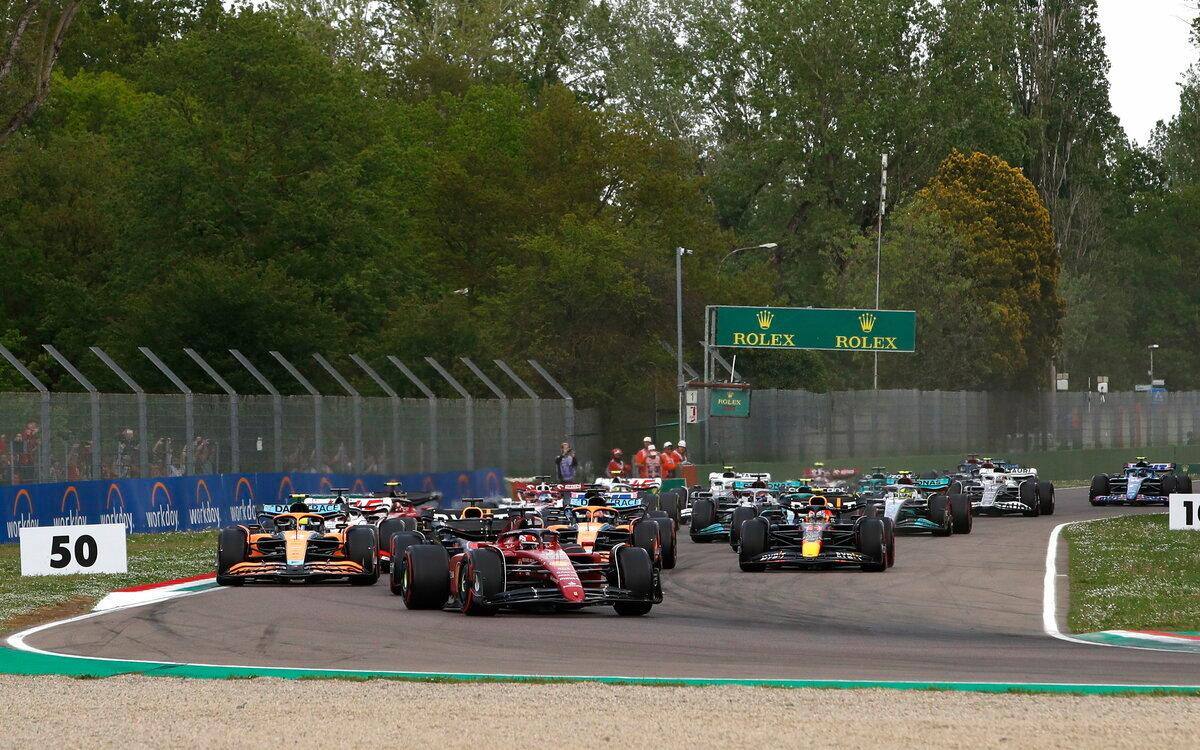 Po štarte šprintu VC Emilia Romagna 2022, Charles Leclerc