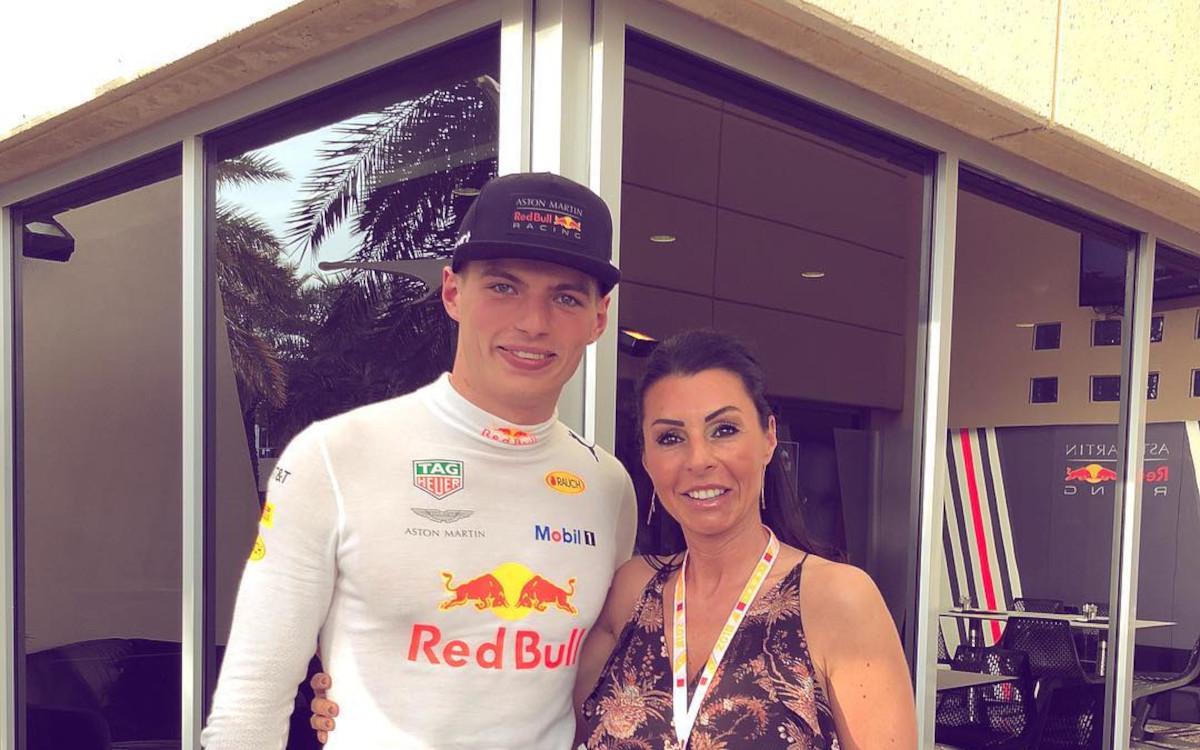 Max Verstappen a Sophie Kumpenová