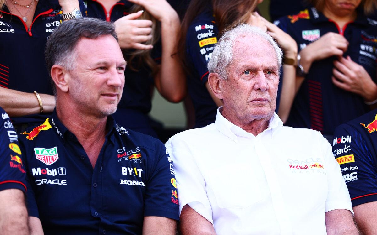 Christian Horner a Helmut Marko