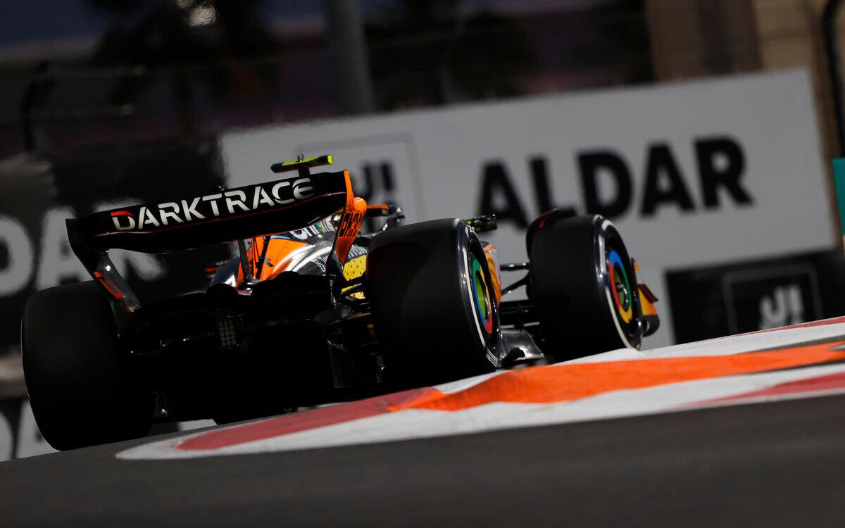 Lando Norris, McLaren zozadu