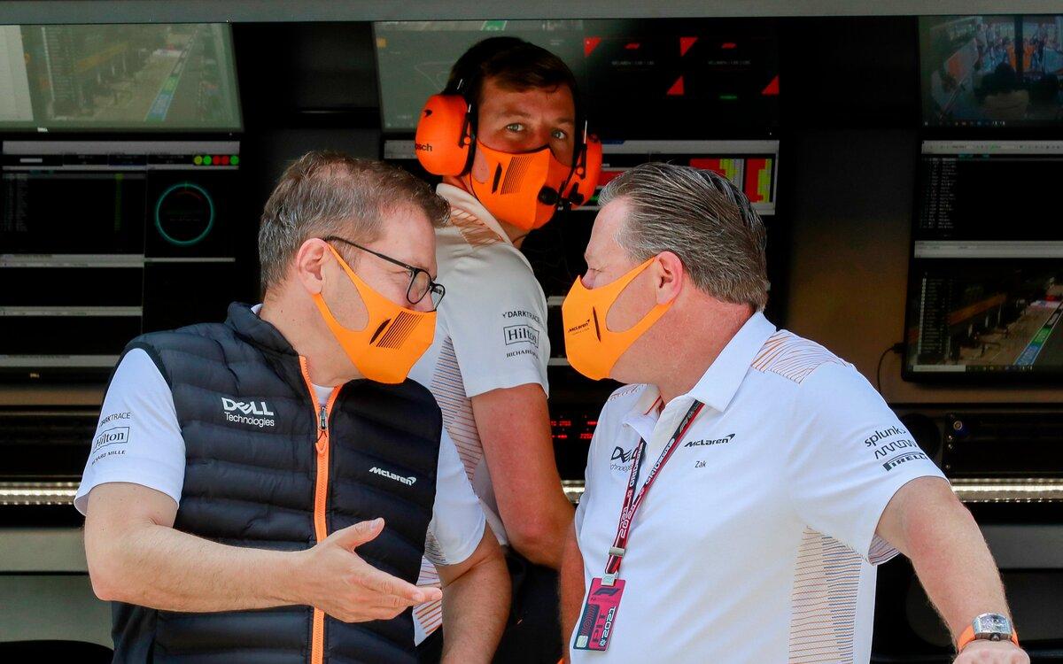 Andreas Seidl a Zak Brown