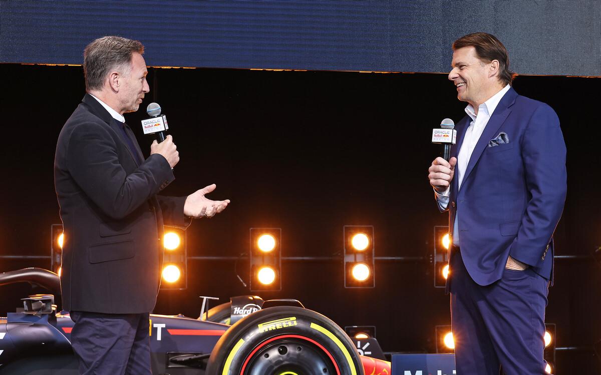 Christian Horner a Mark Rushbrook