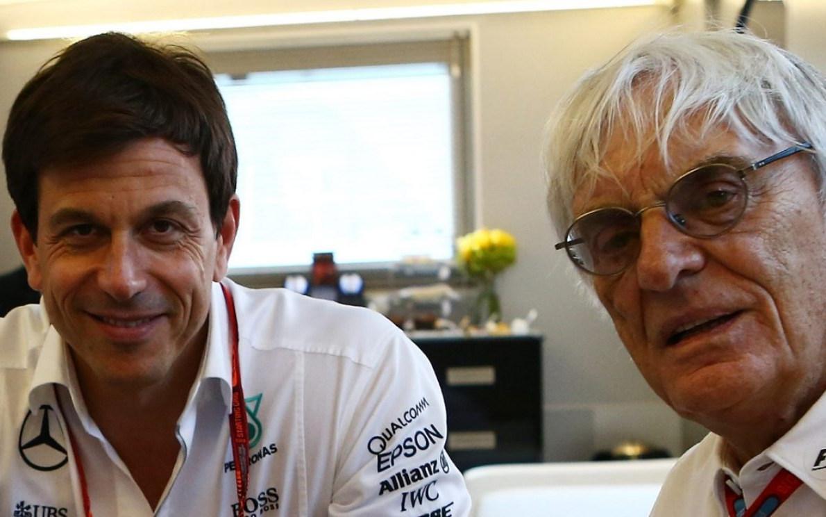 Toto Wolff a Bernie Ecclestone