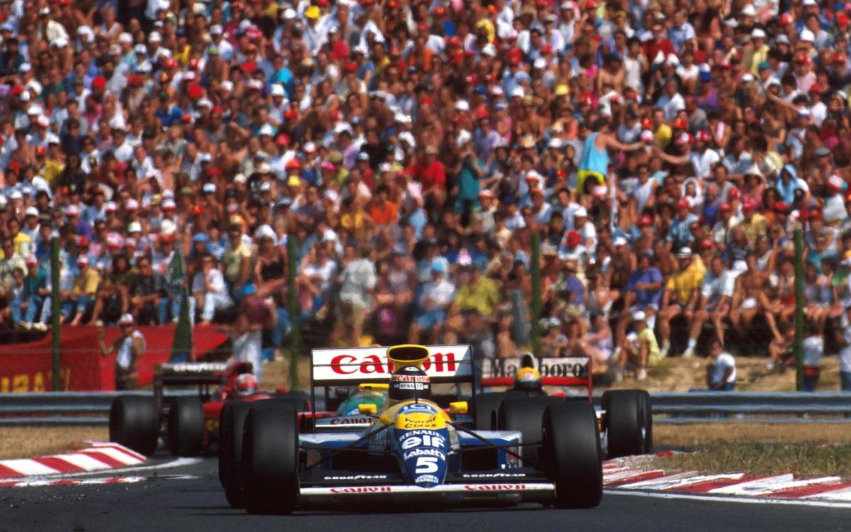 Thierry Boutsen, VC Maďarska 1990