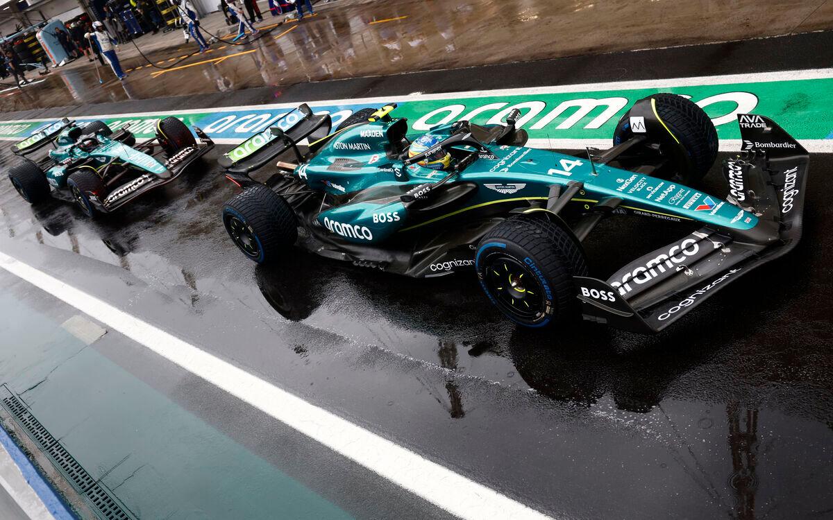 Fernando Alonso a Lance Stroll