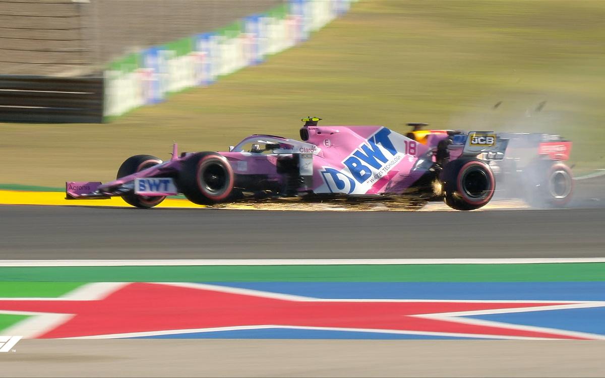 Lance Stroll a Max Verstappen