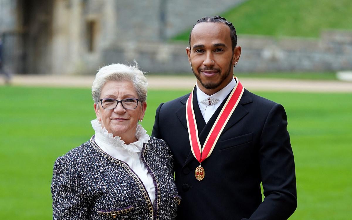 Lewis Hamilton a Carmen Larbalestierová