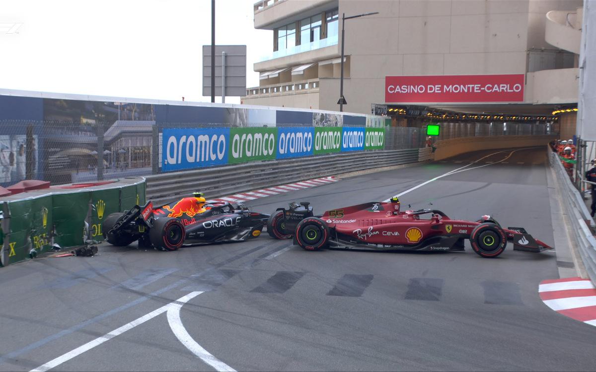 Sergio Pérez a Carlos Sainz