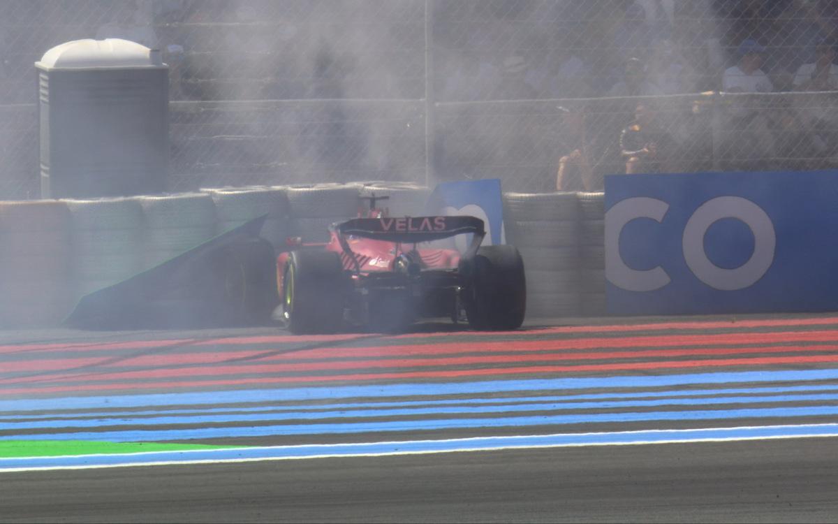 Charles Leclerc v bariérach