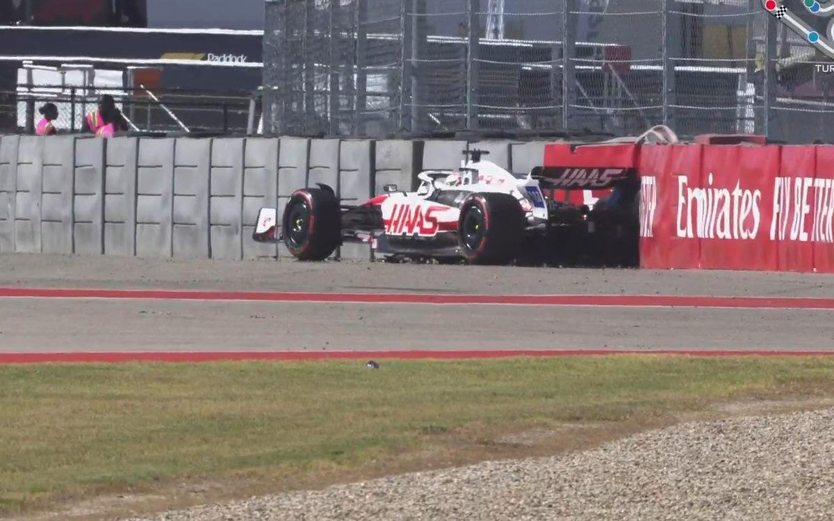 Antonio Giovinazzi v bariére