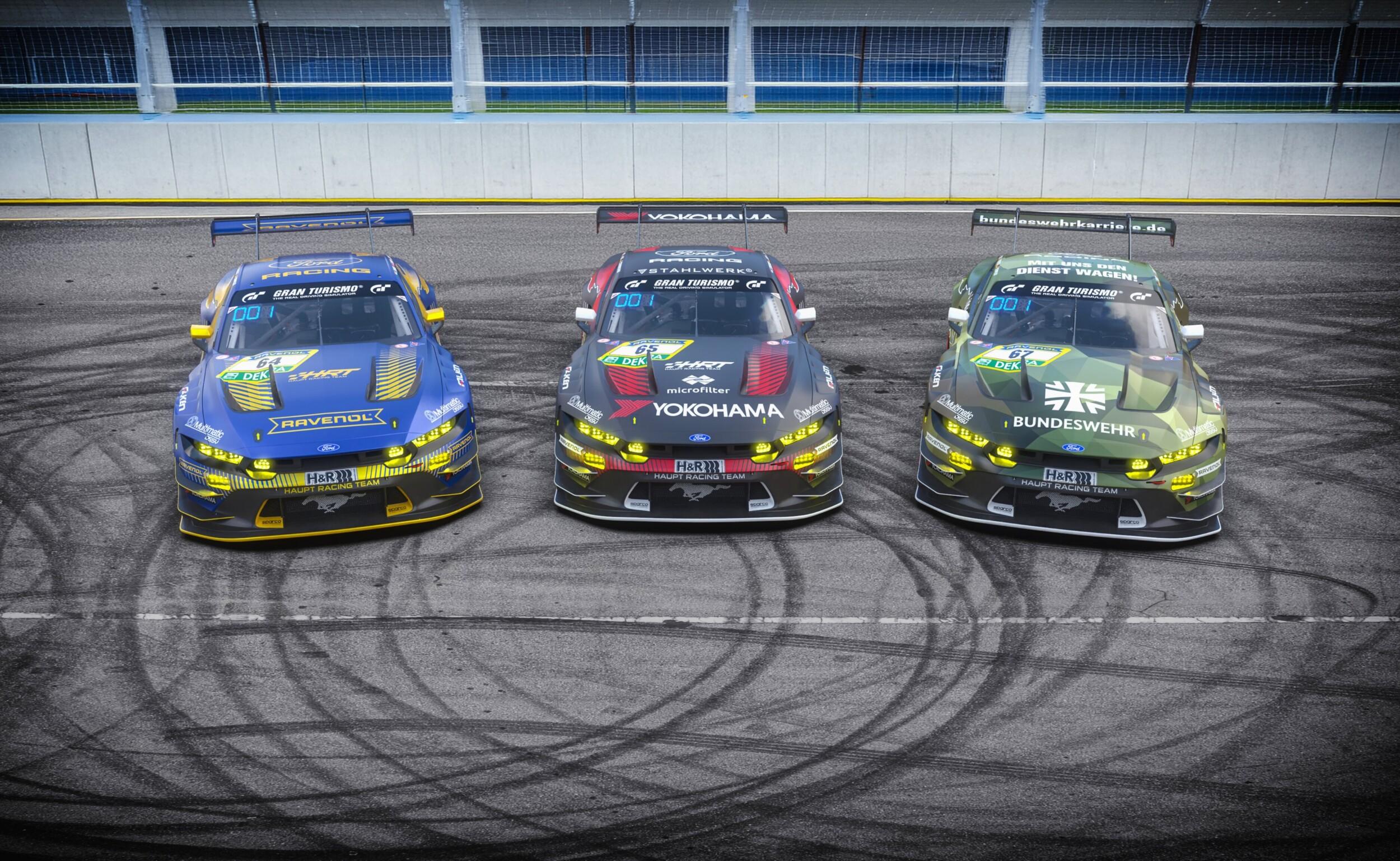 Fordy Mustang tímu Haupt Racing Team