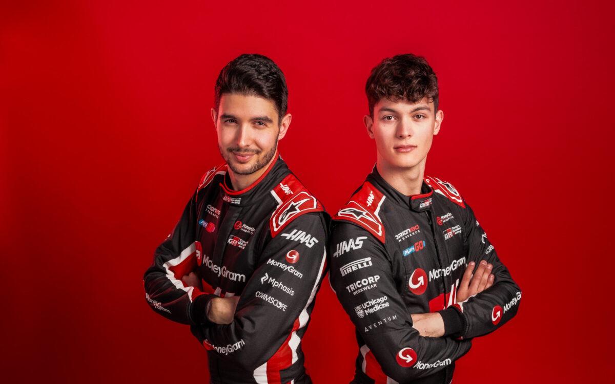 Esteban Ocon a Ollie Bearman