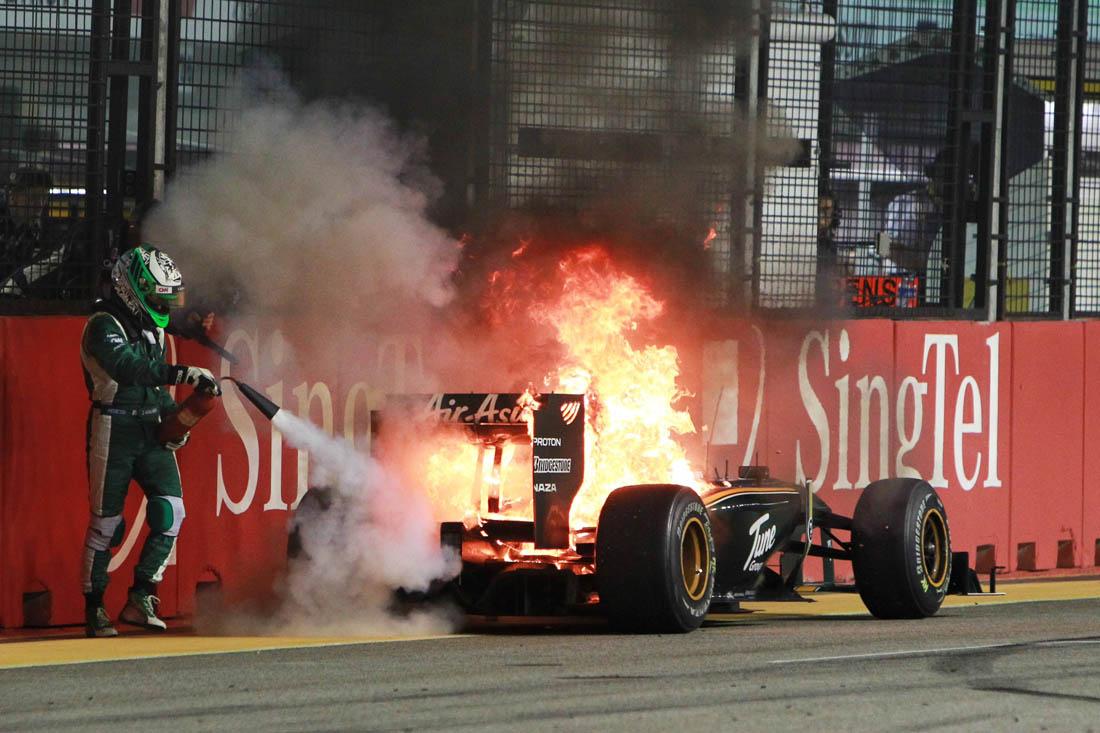 Heikki Kovalainen hasí svoje auto