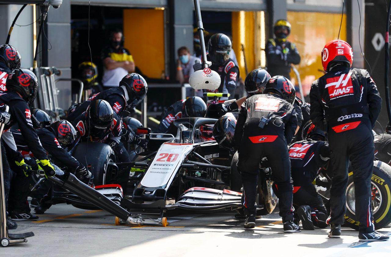 Kevin Magnussen v boxoch