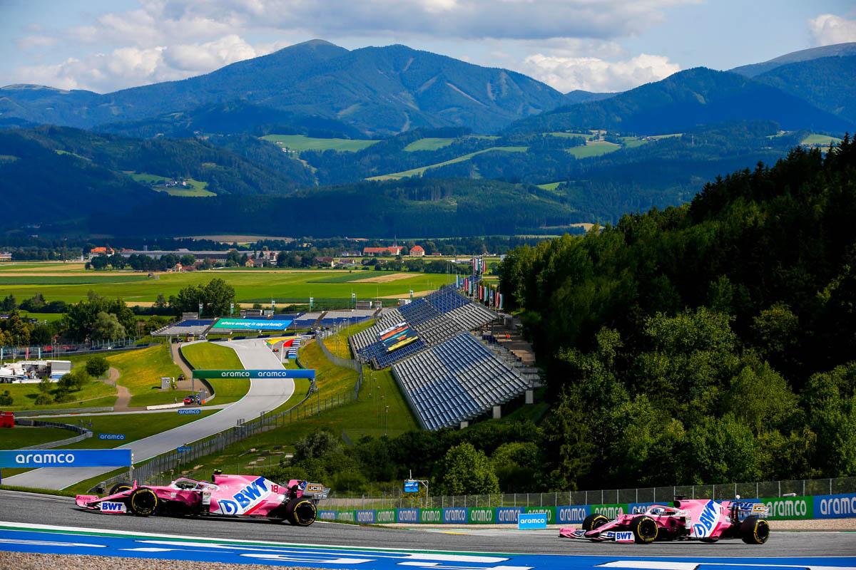 Lance Stroll a Sergio Pérez