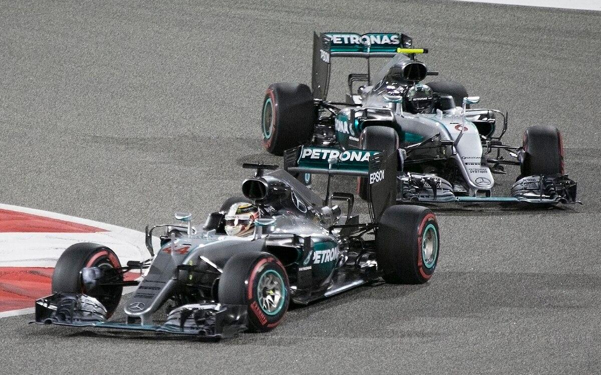 Lewis Hamilton a Nico Rosberg