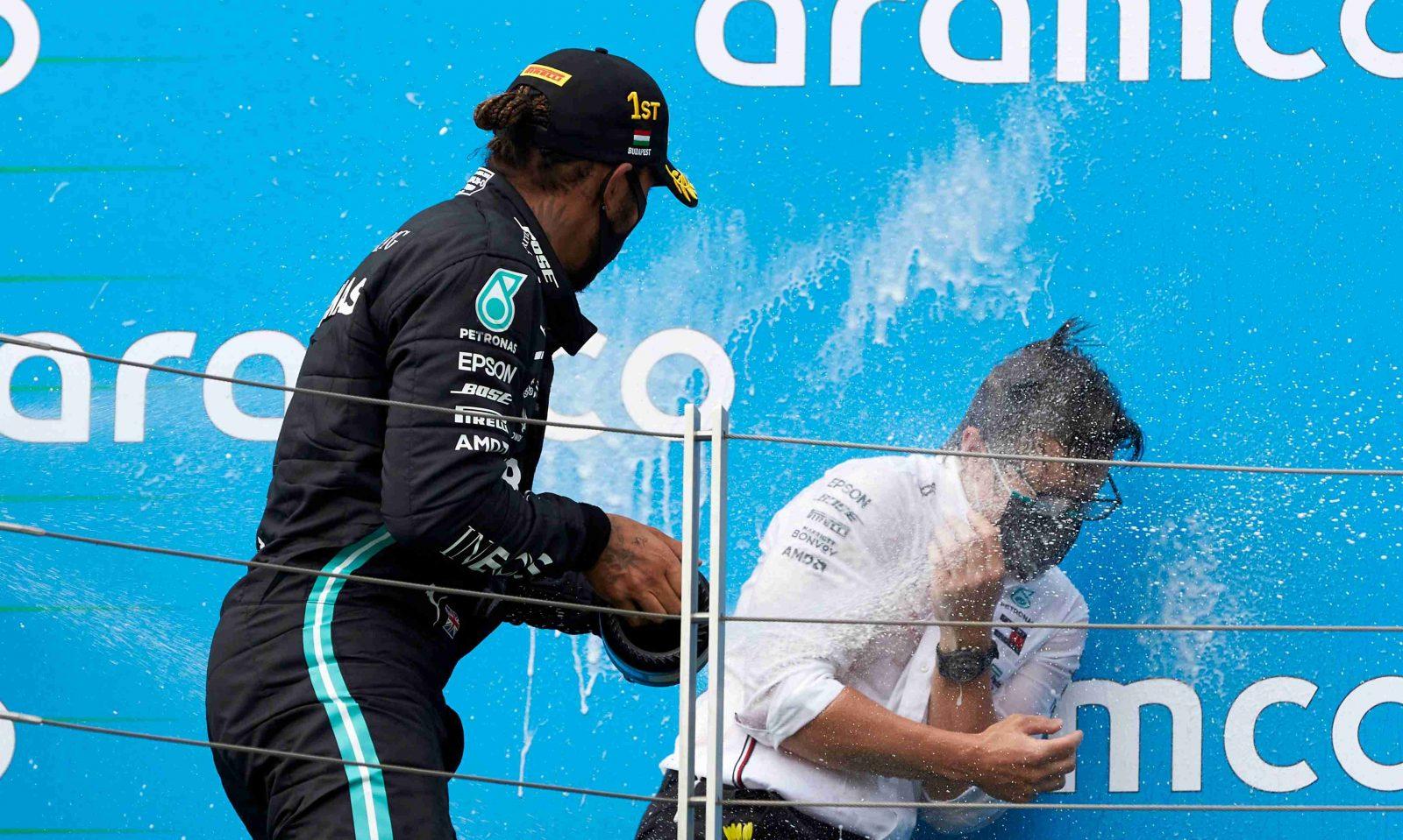 Lewis Hamilton a Peter Bonnington