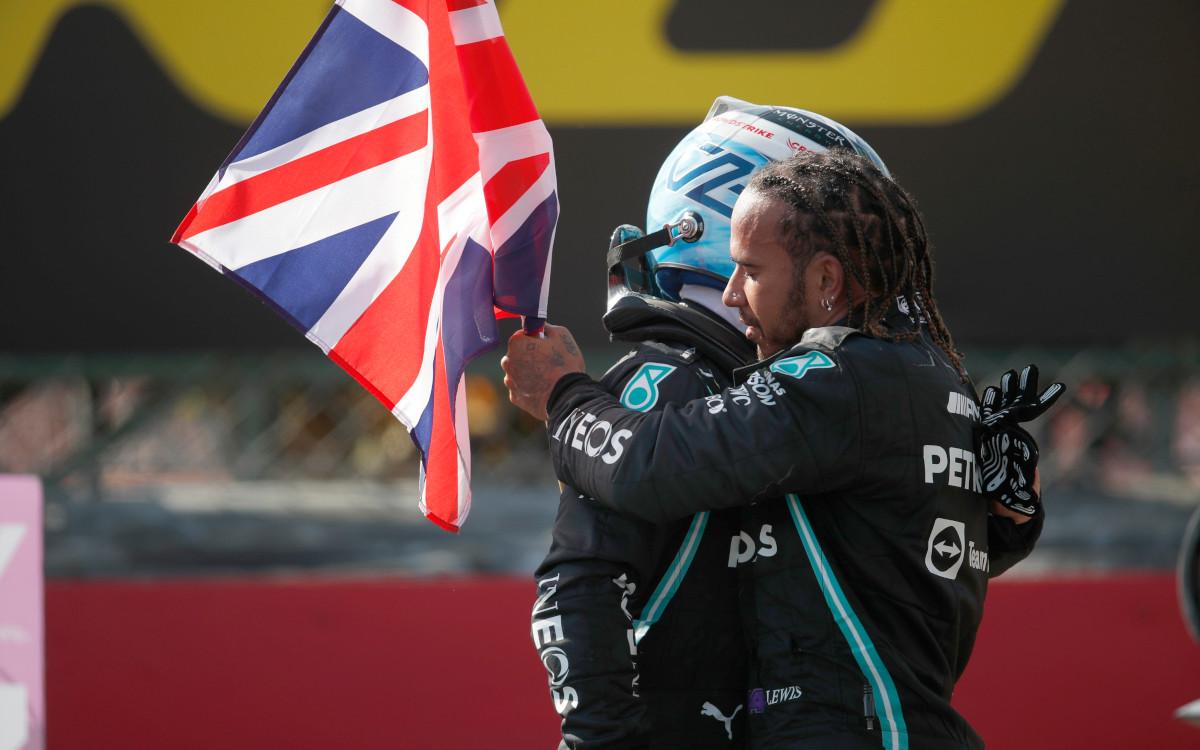 Lewis Hamilton a Valtteri Bottas