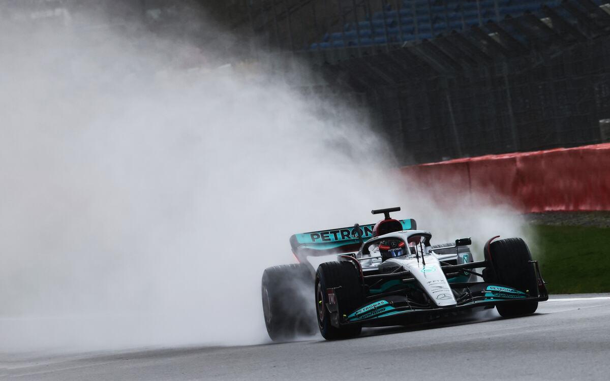 Mercedes W13, George Russell