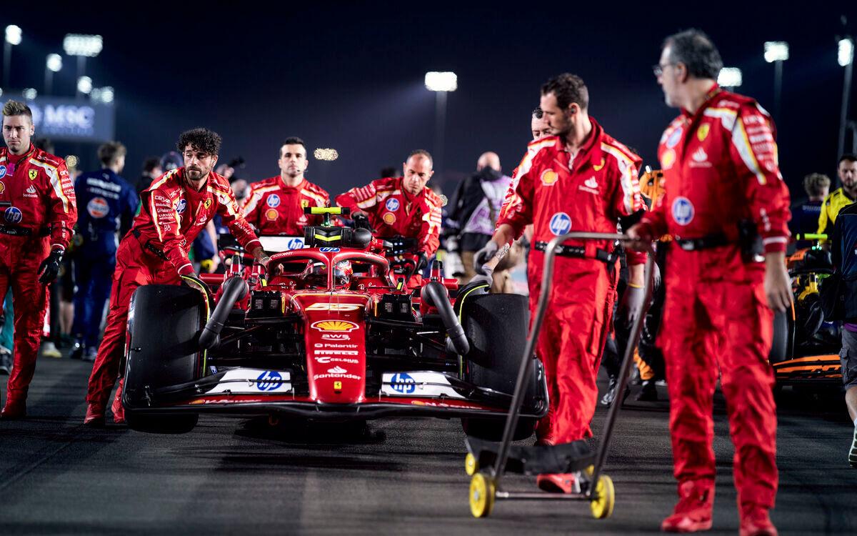 Carlos Sainz na rošte