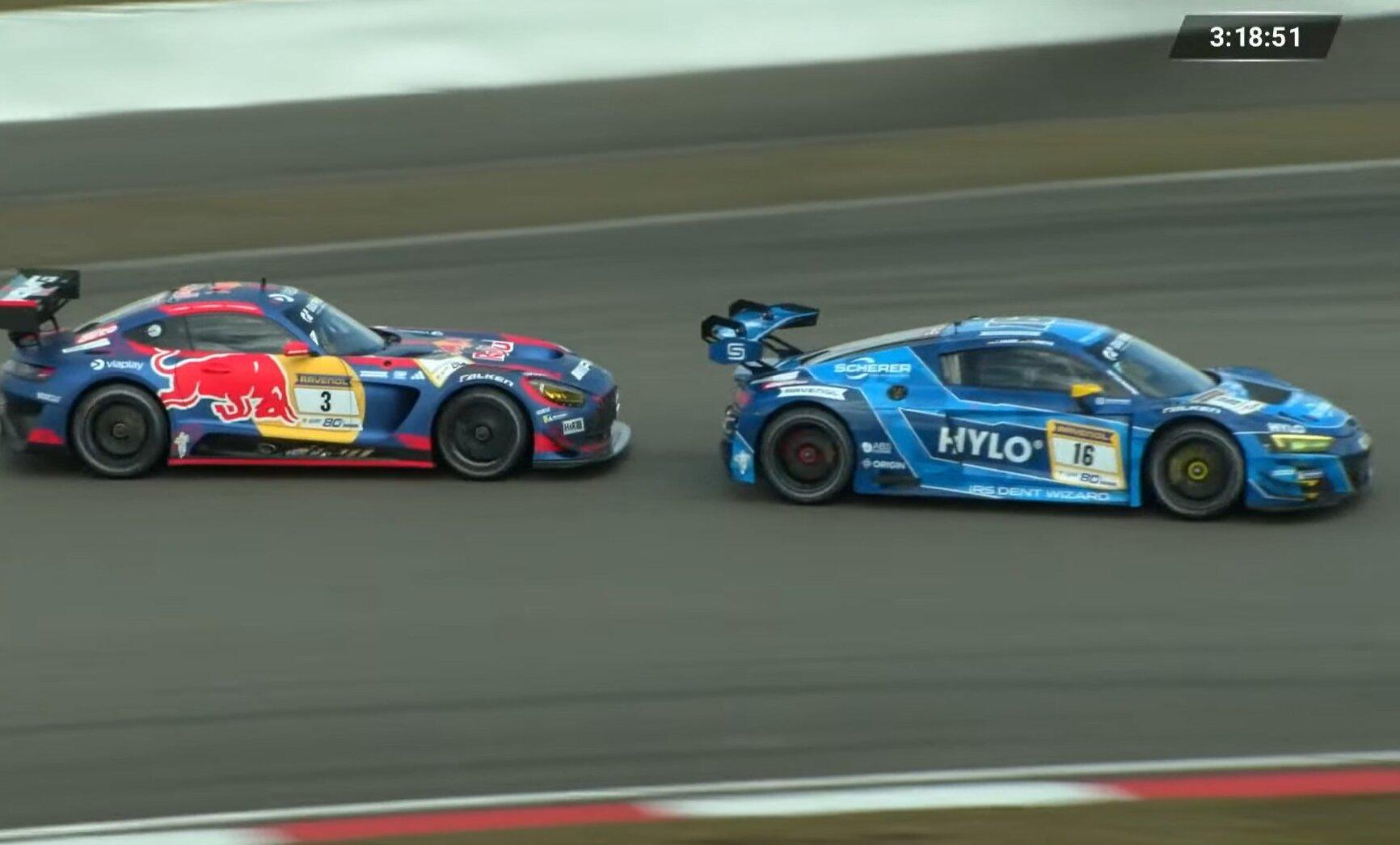 Max Verstappen a Christopher Haase