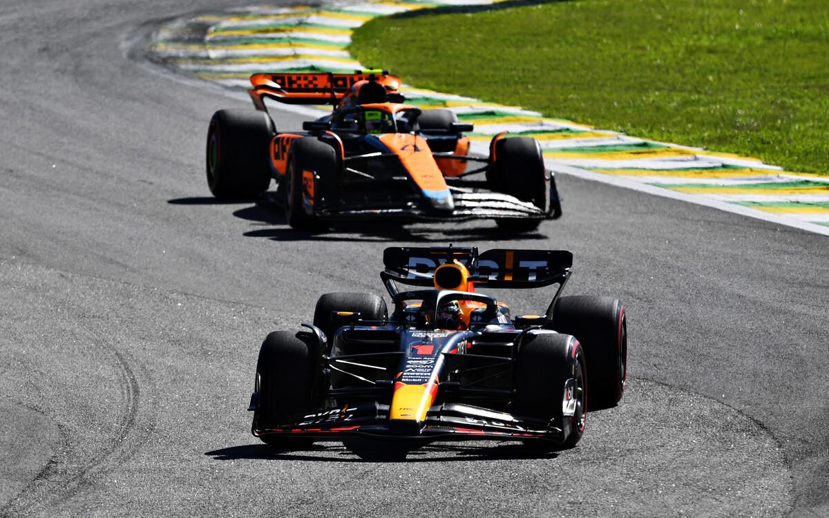 Max Verstappen a Lando Norris