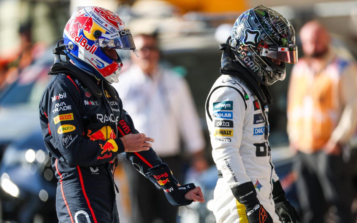 Max Verstappen a Oscar Piastrri