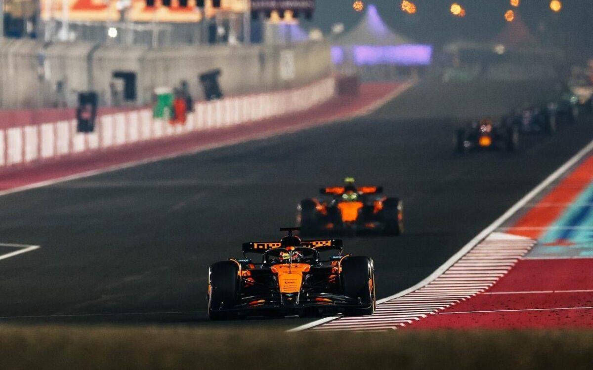 Oscar Piastri a Lando Norris