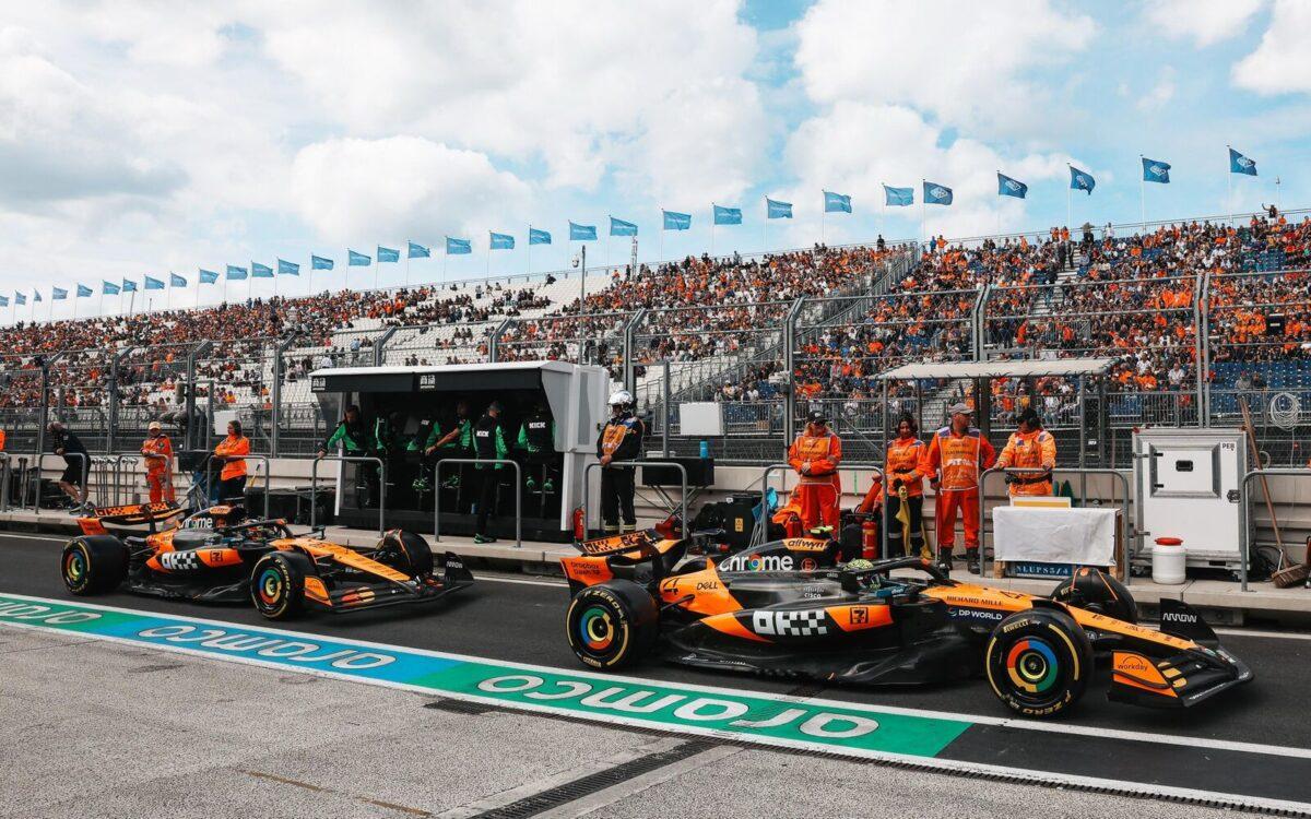 Lando Norris a Oscar Piastri