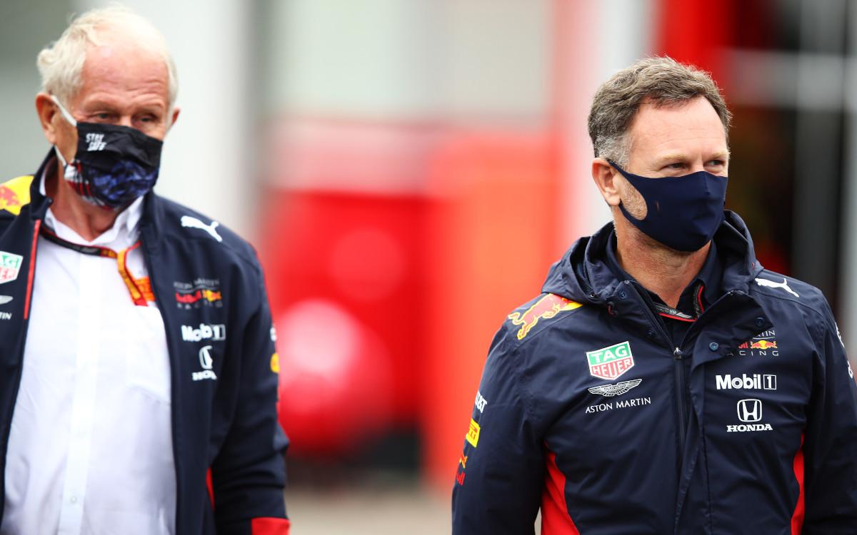 Helmut Marko a Christian Horner