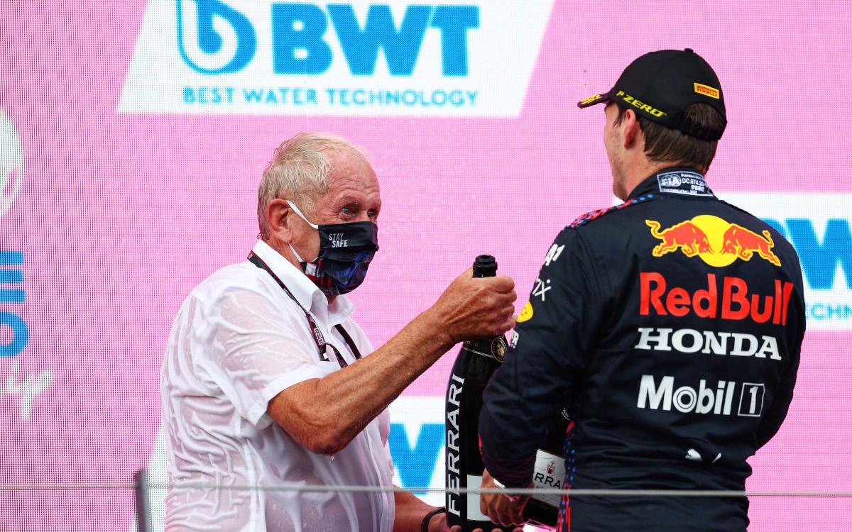 Helmut Marko a Max Verstappen