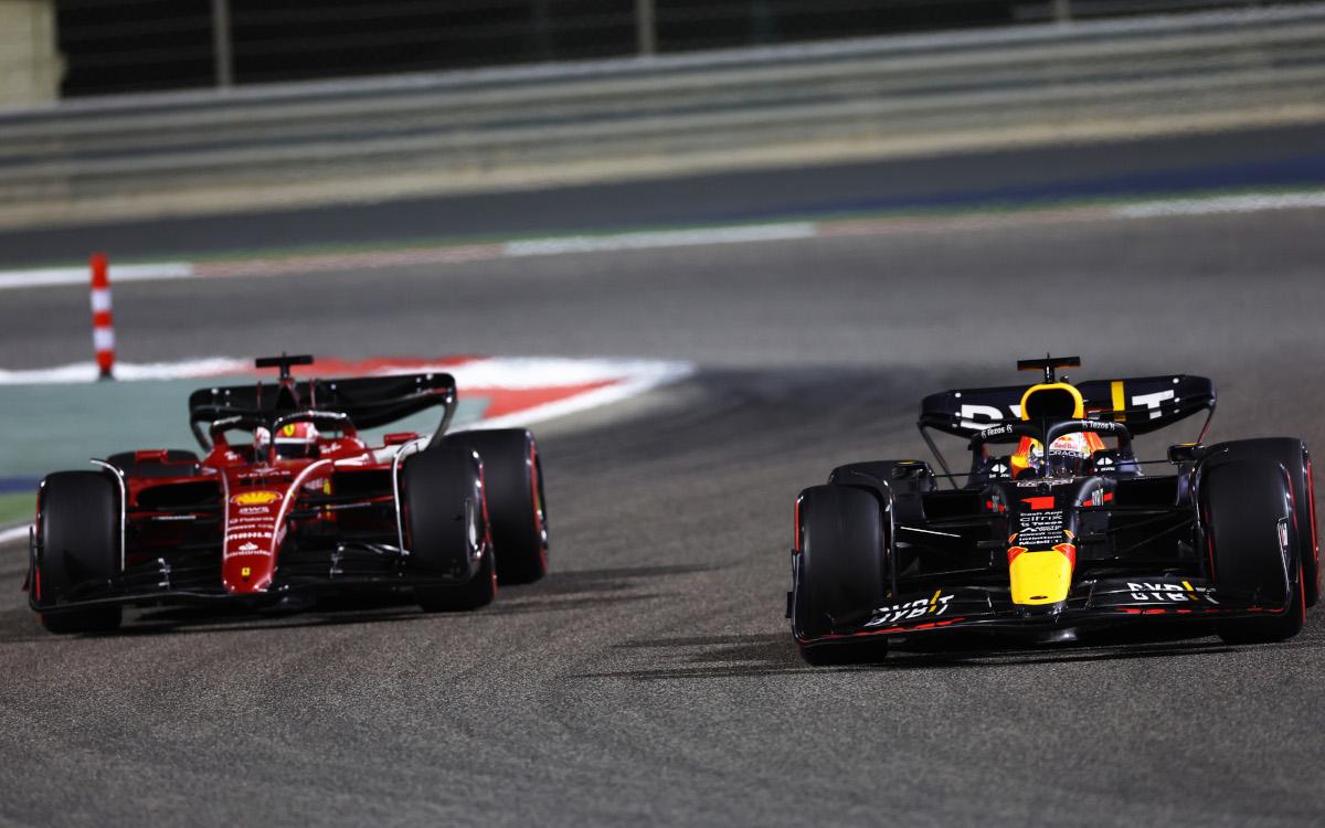 Charles Leclerc a Max Verstappen