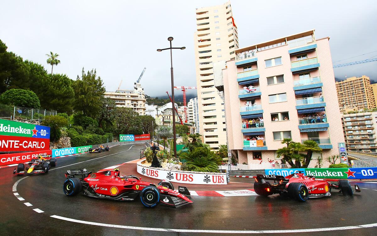 Charles Leclerc, Carlos Sainz, Sergio Pérez