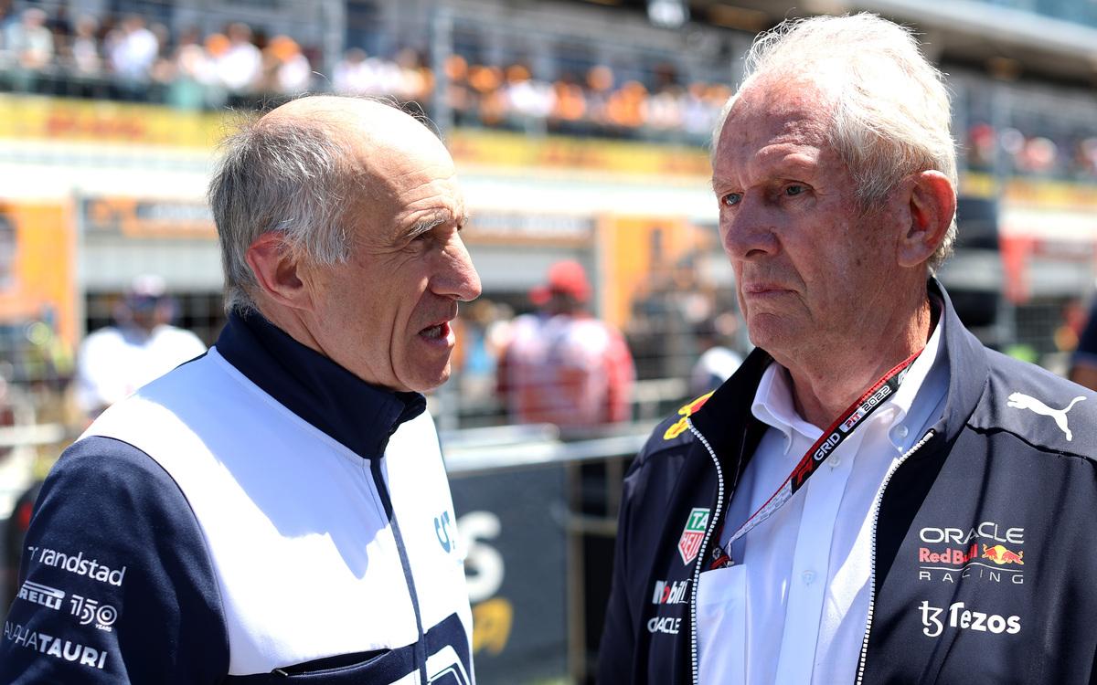 Franz Tost a Helmut Marko