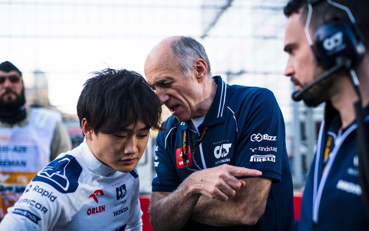 Franz Tost a Júki Cunoda