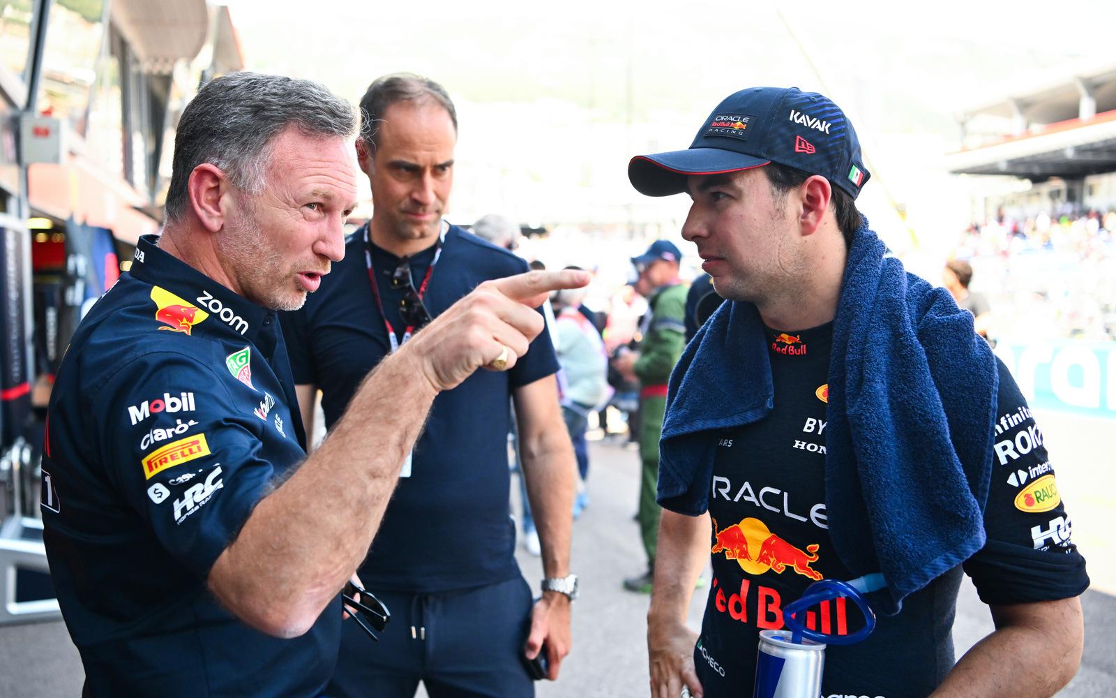 Christian Horner a Sergio Pérez