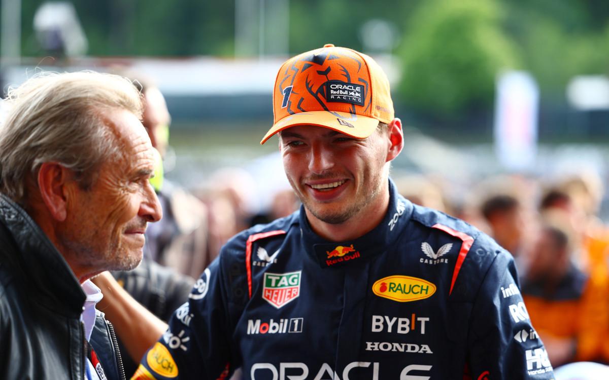 Max Verstappen a Jacky Ickx