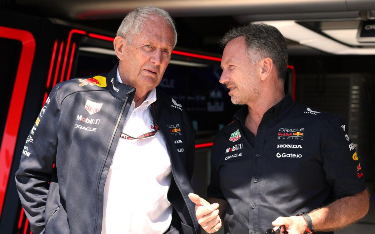 Helmut Marko a Christian Horner