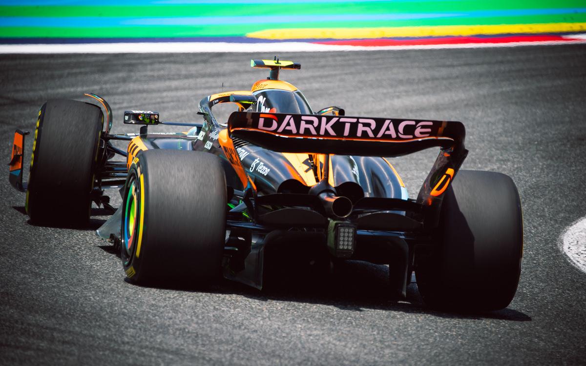 Lando Norris, McLaren zozadu