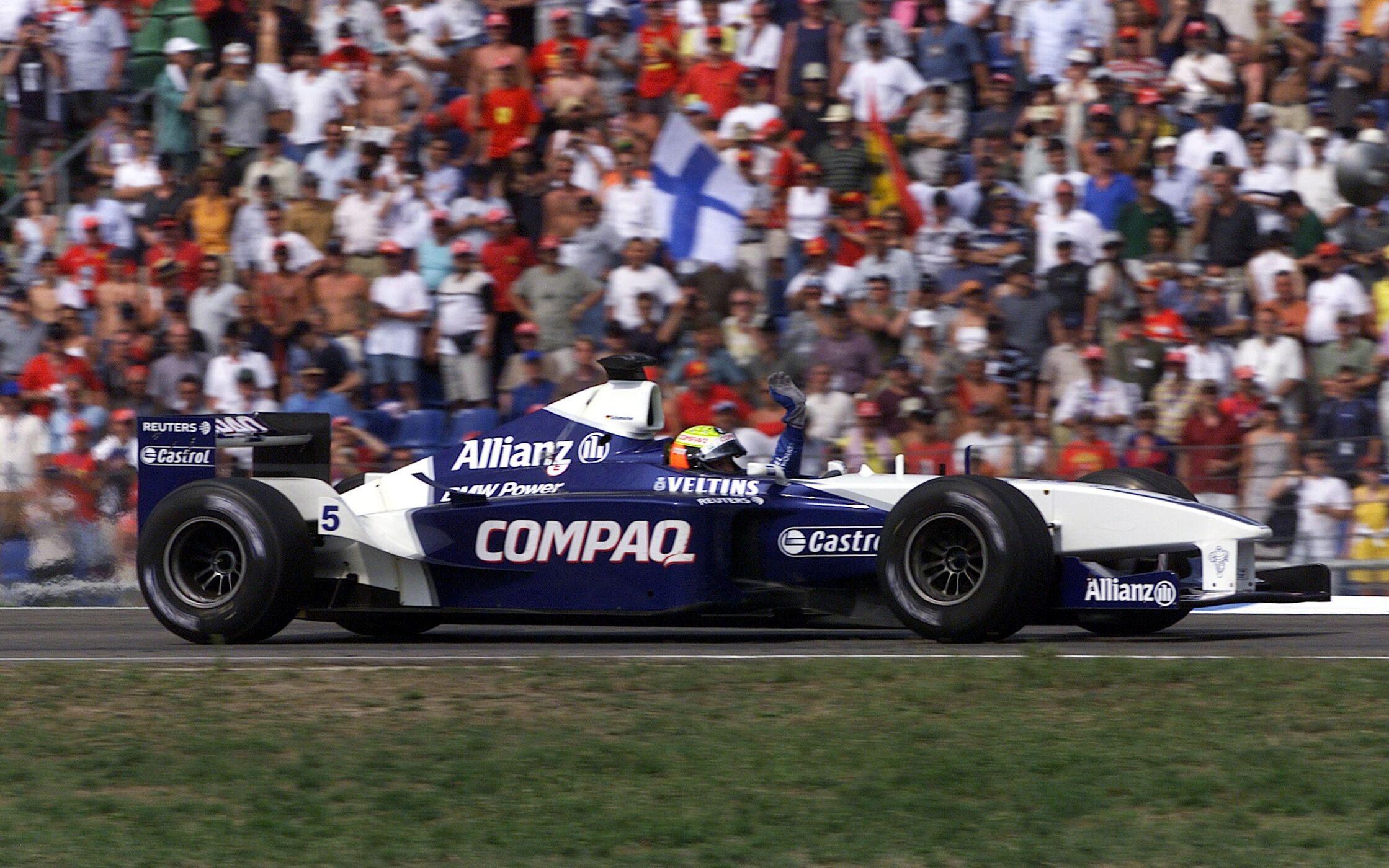 Ralf Schumacher vyhral VC Nemecka 2001 vo Williamse FW23