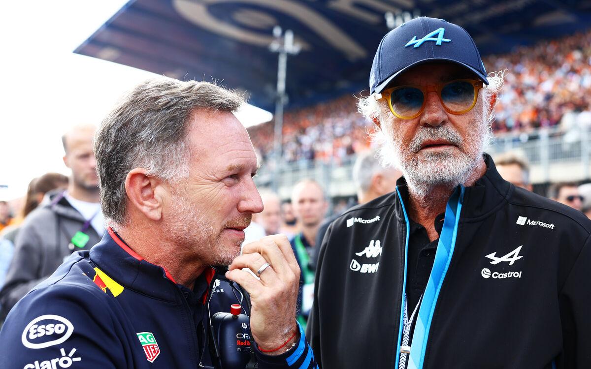 Christian Horner a Flavio Briatore