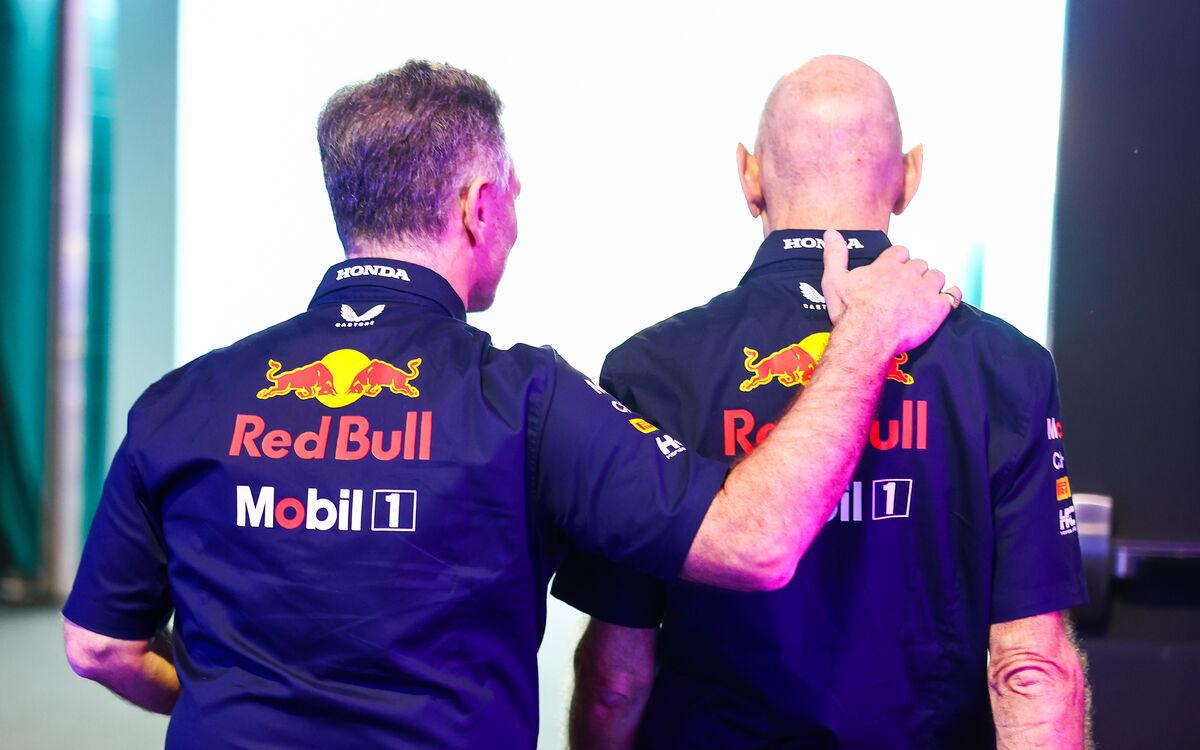 Adrian Newey a Christian Horner