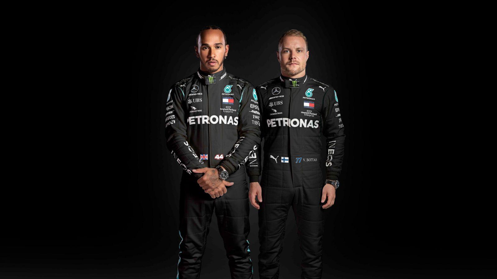 Lewis Hamilton a Valtteri Bottas