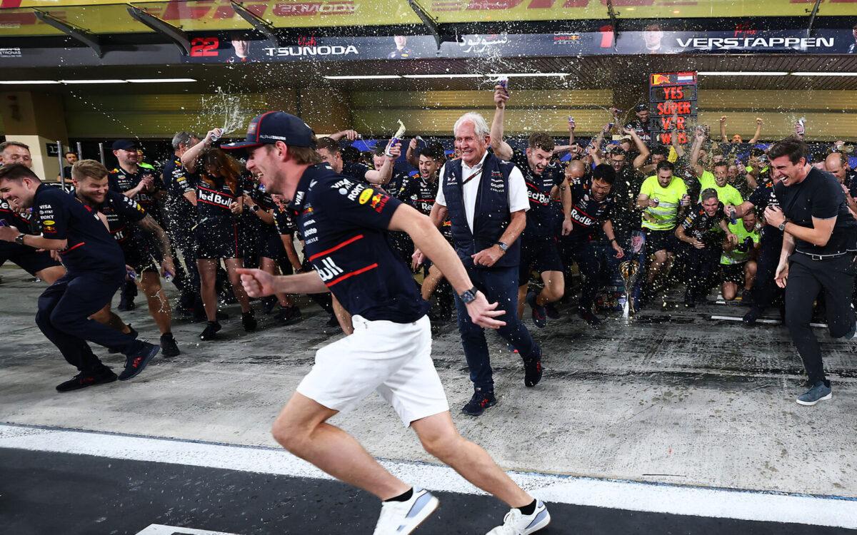 Max Verstappen a Helmut Marko