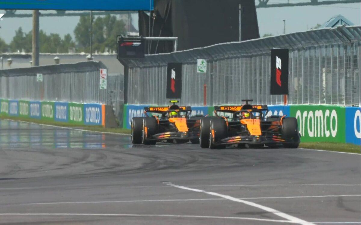 Oscar Piastri a Lando Norris