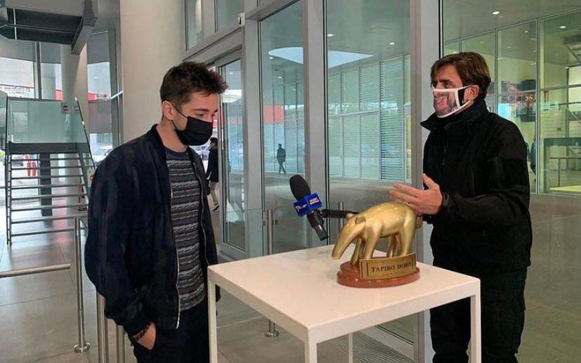 Charles Leclerc si preberá anticenu Tapiro d’Oro