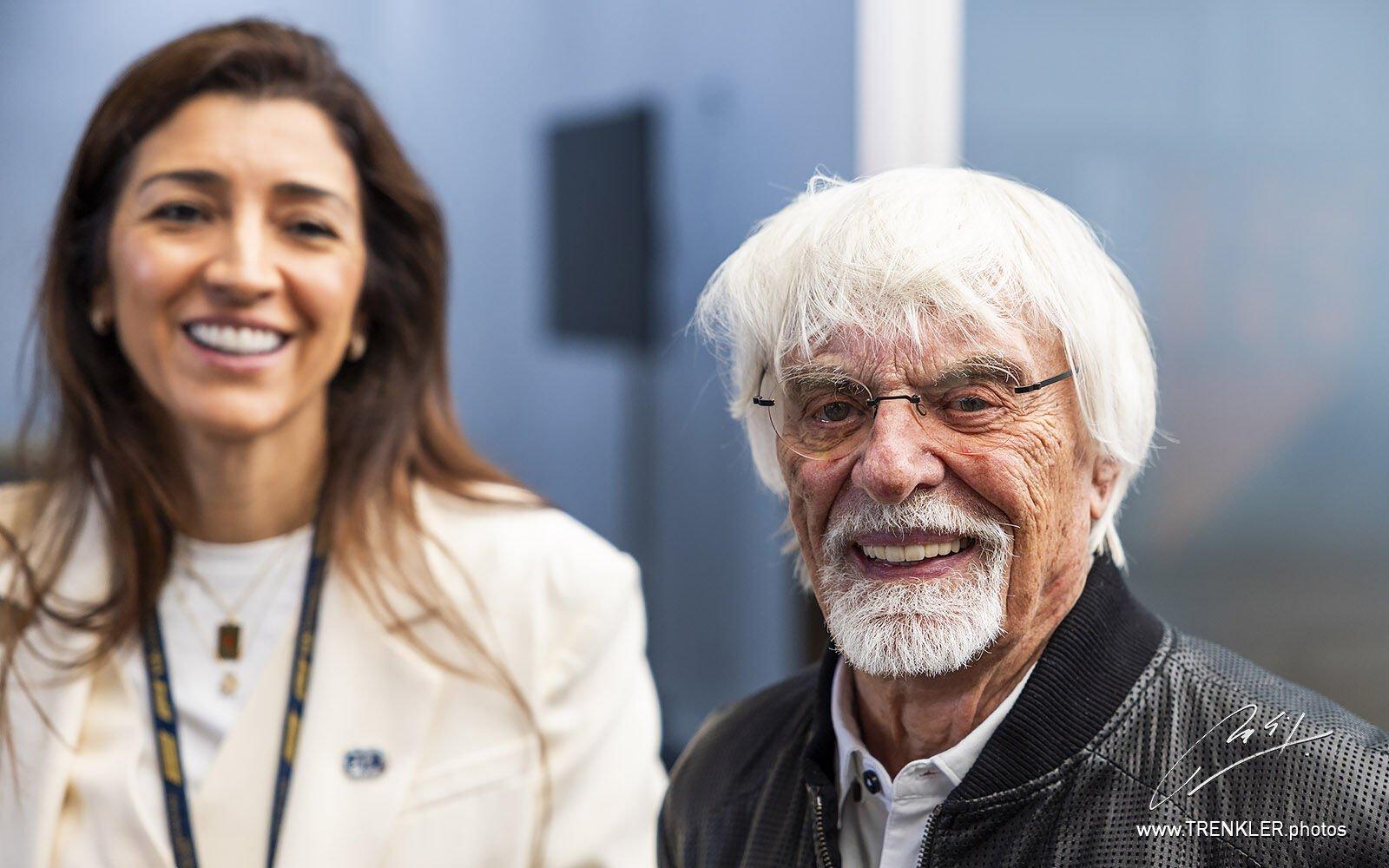 Bernie Ecclestone a Fabiana Ecclestonová