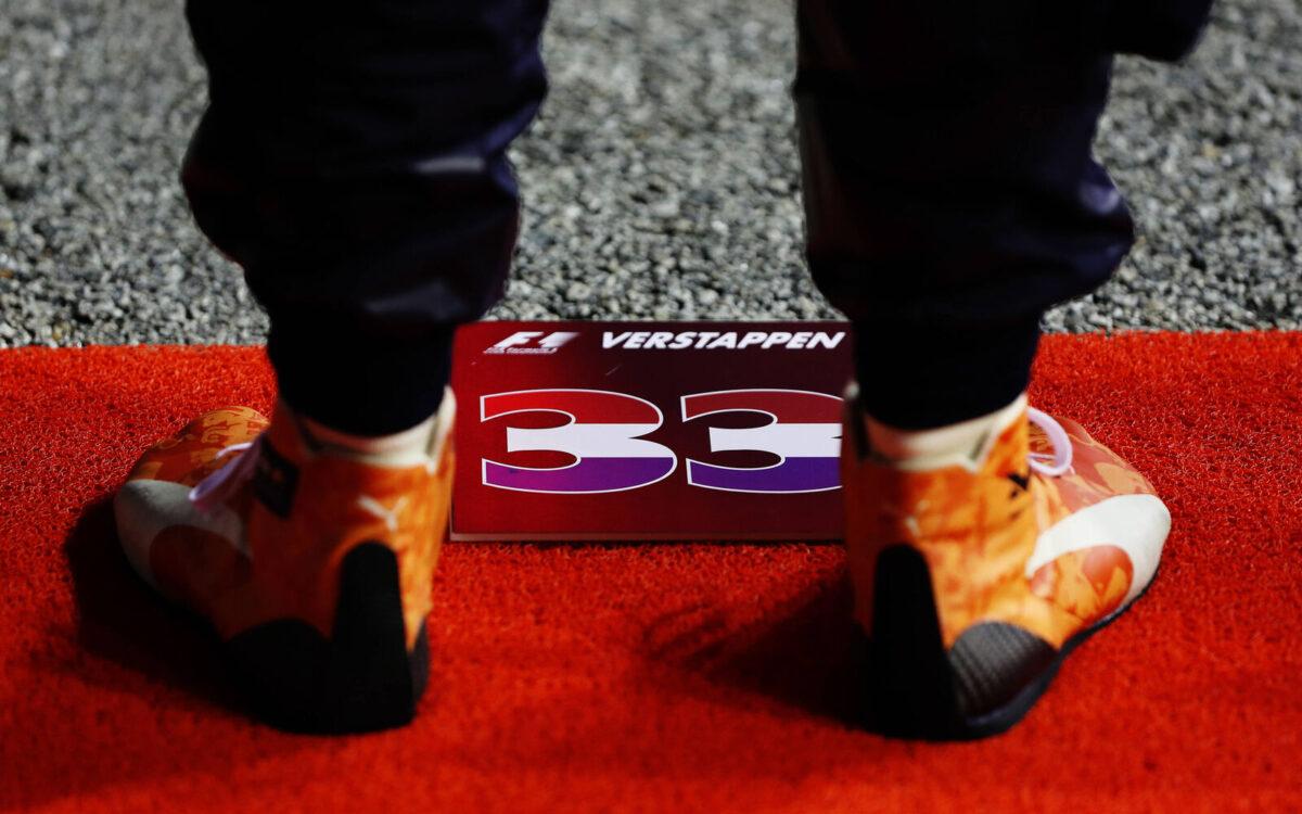 Max Verstappen, číslo 33